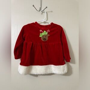Kirkland’s Christmas Dress size 18 mos Pre…